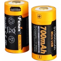 Аккумулятор 16340 Fenix 700 mAh Li-ion с разъемом для USB купить в Махачкале