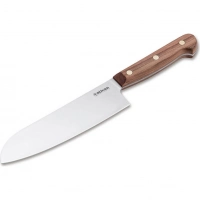 Кухонный нож Boker Cottage-Craft Santoku, сталь С75, рукоять дерево купить в Махачкале