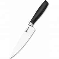 Кухонный нож шефа Bker Core Professional Chef’s Knife, 160 мм, сталь X50CrMoV15, рукоять пластик купить в Махачкале