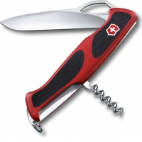 Нож перочинный Victorinox RangerGrip 63, сталь X55CrMo14, рукоять полиамид, красно-чёрный купить в Махачкале