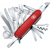 Нож перочинный Victorinox SwissChamp, сталь X55CrMo14, рукоять Cellidor®, красный купить в Махачкале