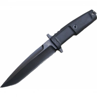 Нож с фиксированным клинком Extrema Ratio Col Moschin Black, Special Edition, сталь Bhler N690, рукоять пластик купить в 