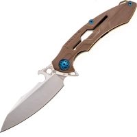 Нож складной Rikeknife M3 Brown, сталь 154CM, рукоять титан/G10 купить в Махачкале