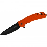 Складной нож Barricade KERSHAW 8650, сталь 8Cr13MoV, рукоять GFN термопластик, оранжевый купить в Махачкале