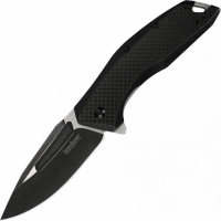 Складной нож Flourish KERSHAW 3935, сталь 8Cr13MoV BlackWash™, рукоять G-10 и Carbon купить в Махачкале