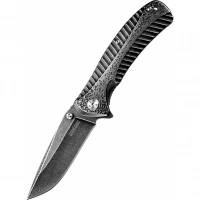 Складной нож Starter KERSHAW 1301BW, сталь 4Cr14 с покрытием BlackWash™, рукоять нержавеющая сталь купить в Махачкале