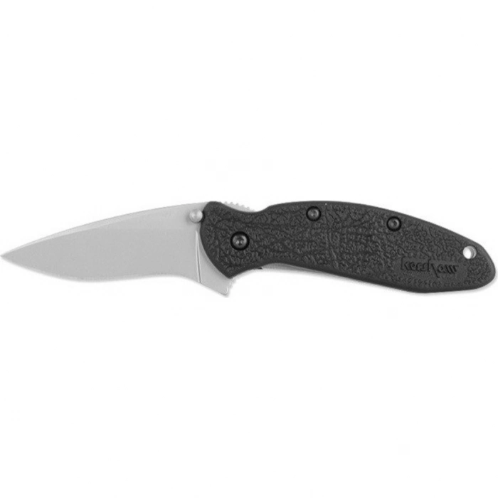 Складной полуавтоматический нож KERSHAW SCALLION, сталь 420HC, рукоять черный нейлон